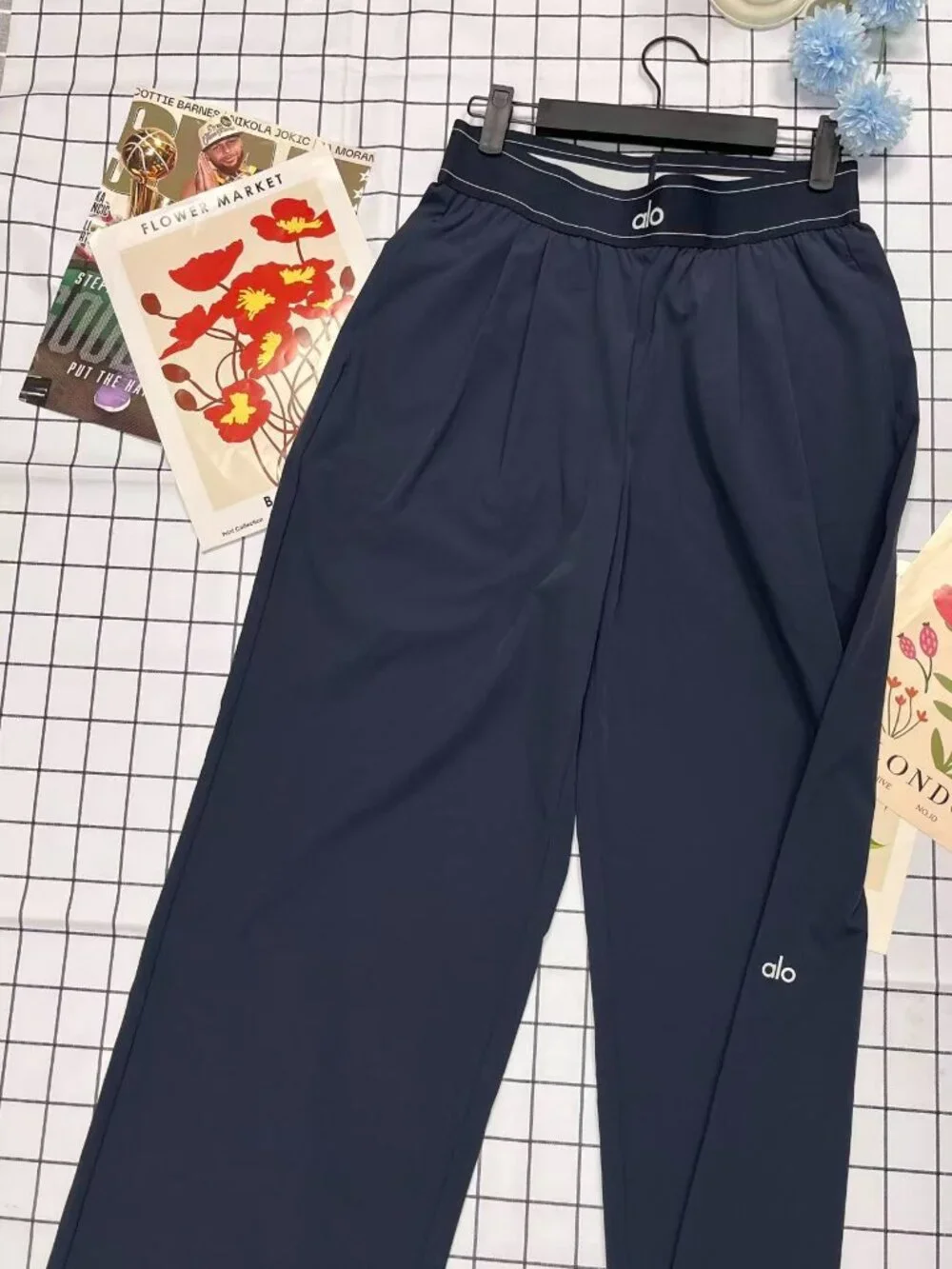 🏄‍♀️ALO Yoga Suit Up Trouser Navy Blue🌃 (Regular) Popular models！
